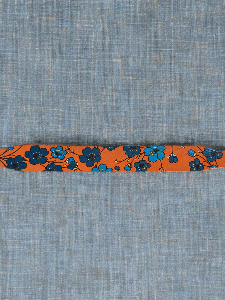 Cherry Blossom Blau/Gold