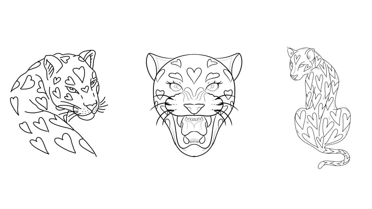 Bemalte Lederhalsänder Wanna Do‘s