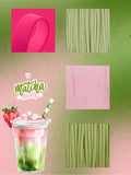 Strawberry Matcha
