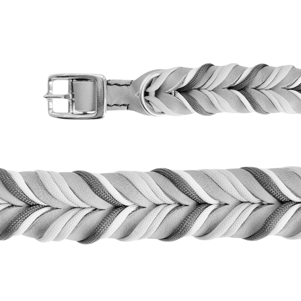 Geflochtenes Lederhalsband